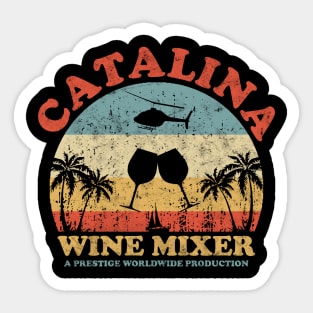 VINTAGE CATALINA WINE MIXER Sticker